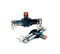 Potenziometro lineare singolo da 40 mm B100K for controllo e luci con mixer LED, maniglia da 30 mm, corsa 9 mm