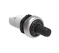 Lovato Electric Potenziometro monoblocco LPCPA005 5 Kohm scala graduata nero 2,95 x 7,4 x 6 cm