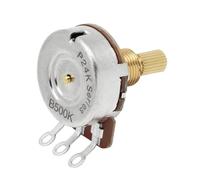Potenziometro per chitarra da 500 K con stelo lungo per un controllo preciso del volume del suono in pentole E Bass con struttura in metallo e stelo lungo