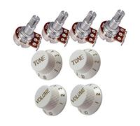 Potenziometro per chitarra elettrica 250K 18mm Volume Tone Control Knob Accessori
