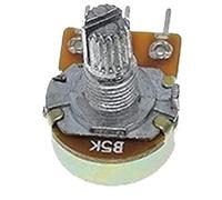 Potenziometro rotativo, Potenziometro rotativo, confezione da 5, potenziometro lineare, albero da 15 mm, con dadi e rondelle, 3 pin, WH148, resistenze multiple, da 1 kOhm a 1 MOhm, componente elettron