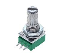 Potenziometro sigillato RK097N B1K B2K B5K B10K B20K B50K B100K B500K for amplificatori audio, albero da 15 mm, 3 pin, 2 pezzi(500K Ohm)