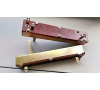 POTENZIOMETRO SLIDER A470 Kohm LOG semplice L=73mm corpo metallico ( = 4 PEZZI)