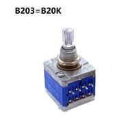 Potenziometro volume albero 20mm A20K B20K A50K 8 pin per controllo segnale audi