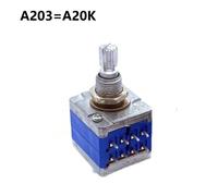 Potenziometro volume albero 20mm A20K B20K A50K 8 pin per controllo segnale audi