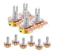 Potenziometro Wh148 Ad Alta Precisione Set Da 10 Pezzi Resistore Trimmer Orizzontale Albero Da 15 Mm Per Progetti Elettronici E Componenti Elettronici Per Chitarra.