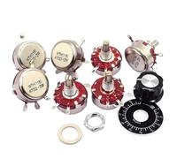 Potenziometro WTH118 2W 1A 1K 2.2K 4K7 6K8 10K 22K 47K 100K 470K 1M 103 WTH118-2W Potenziometro conico rotante in carbonio ad albero tondo * 2PCS(6.8K)