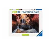 Potere del puzzle della natura La cascata nel Red Canyon (1500 parti)