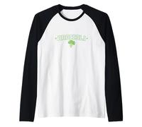 Potere della pianta del Ventilatore vegetale dei Broccoli Maglia con Maniche Raglan