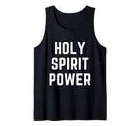 Potere dello Spirito Santo Abbigliamento Cristiano Adorazione della Fede Canotta