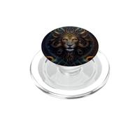 Potere maestoso del leone fantasy PopSockets PopGrip per MagSafe