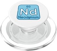 Potere magnetico dell'elemento della tavola periodica del ND del neodimio PopSockets PopGrip per MagSafe