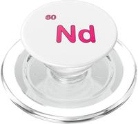 Potere magnetico dell'elemento della tavola periodica del ND del neodimio PopSockets PopGrip per MagSafe