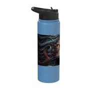 Potere reale del leone Stainless Steel Insulated Water Bottle