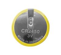 Potere resistente del dispositivo della batteria del bottone 3V di temperatura per i dispositivi Sensori industriali ed elettronica automobilistica Batteria a bottone in acciaio inossidabile
