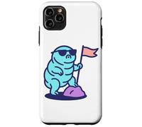 Potere tardigrado: microscopico orso d'acqua sopravvissuto arte animale Custodia per iPhone 11 Pro Max