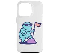 Potere tardigrado: microscopico orso d'acqua sopravvissuto arte animale Custodia per iPhone 13 Pro