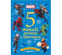 Poteri straordinari Marvel 5 minuti prima di dormire In maiuscolo Ediz a colori