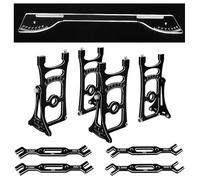 Pothyes Hobby Dettagli RC Lega di Alluminio Off Road Buggy Chassis Setup System Set Righello di Regolazione per Traxxas Arrma losi 1/8 1/7 Rally Short Truck Elettrico Off-Road Car