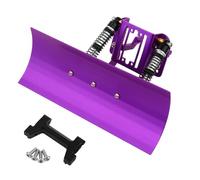 Pothyes TRX4M RC Kit pala da neve in alluminio con ammortizzatore ad olio per RC 1/18 TRX-4M Crawler Upgrade (viola)