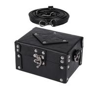 Potion Box - Custodia vintage per oggetti di scena in pelle PU, set di 12 mini bottiglie, accessori per costumi, fotografia, palcoscenico, feste, scuola, eventi, Halloween, cosplay, giochi di ruolo