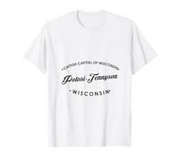 Potosi Tennyson Wi Capitale del Pesce Gatto per Uomini e Donne. Maglietta