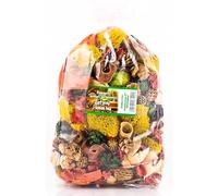Potpourri Profumato al Tè Earl Grey e Limone - Pacchetto Grande 1100 ml ≈ 150-190 g | Decorazione Floreale per la Casa | Fiori Secchi per Vaso, Soggiorno, Bagno | Fragranza al Tè Earl Grey e Limone