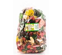 Potpourri Profumato al Tè Verde - Pacchetto Grande 1100 ml ≈ 150-190 g | Decorazione Floreale per la Casa | Fiori Secchi per Vaso, Soggiorno, Camera da Letto, Bagno | Fragranza Sottile di Tè Verde