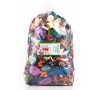 Potpourri Profumato alla Verbena - Pacchetto Grande 1100 ml ≈ 150-190 g | Decorazione Floreale per la Casa | Fiori Secchi per Vaso, Soggiorno, Camera da Letto, Bagno | Aroma Sottile di Verbena