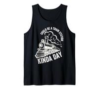 Potrebbe Essere Una Stazione Ferroviaria Tipo di Giorno Vintage Western Country Canotta