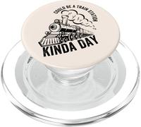 Potrebbe Essere Una Stazione Ferroviaria Tipo Di Giorno Vintage Western Country PopSockets PopGrip per MagSafe