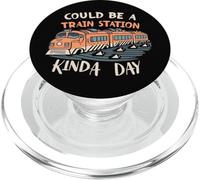 Potrebbe Essere Una Stazione Ferroviaria Tipo Di Giorno Vintage Western Country PopSockets PopGrip per MagSafe