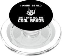 Potrebbe essere vecchio, ma ho visto tutte le band cool rock divertente PopSockets PopGrip per MagSafe