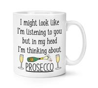 Potrei Apparire Come Se Ti Stessi Ascoltando Prosecco Tazza Da 10oz Amore Pazza