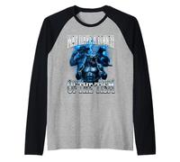 Potrei Avere Un Tocco del Meme del Lupo Maschio Alfa del tismo Maglia con Maniche Raglan