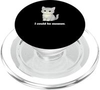 Potrei essere cattivo, divertente e carino gattino PopSockets PopGrip per MagSafe