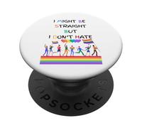Potrei essere etero ma non odio il gay pride LGBT PopSockets PopGrip Adesivo