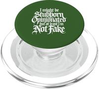 Potrei essere testardo e opinionato, ma almeno non sono falso PopSockets PopGrip per MagSafe