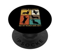 Potrei essere una manciata ma il mio Weiner di sicuro non è un cane divertente PopSockets PopGrip Adesivo
