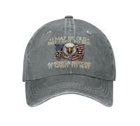 Potrei Essere Vecchio, ma Ho Avuto la Fortuna di Vedere l'America Prima Che andasse a Rotoli. Cappello da Uomo. Potrei Essere Vecchio. Cappello da Baseball Americano.