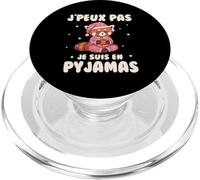 Potrei Non Sono In Pigiama Panda Rossa Stanco PopSockets PopGrip per MagSafe