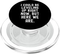 Potrei salire di livello in questo momento, ma qui siamo giocatori PopSockets PopGrip per MagSafe
