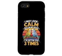 Potrei sembrare calmo, ma nella mia testa ti ho morso 3 volte Custodia per iPhone SE (2020) / 7/8