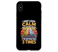 Potrei sembrare calmo, ma nella mia testa ti ho morso 3 volte Custodia per iPhone XS Max