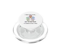 Potrei sembrare calmo ma nella mia testa ti ho suonato il clacson 3 volte PopSockets PopGrip per MagSafe