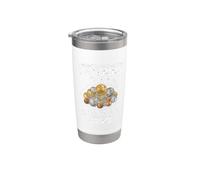 Potrei sembrare che sto ascoltando monete Bicchiere termico in acciaio inox doppia parete