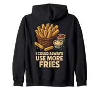 Potrei Sempre Usare più Patatine Fritte Ketchup Mayo Felpa con Cappuccio