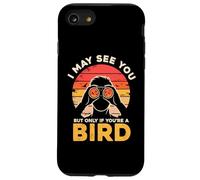 Potrei vederti, ma solo se sei un uccello Birdwatcher retrò Custodia per iPhone SE (2020) / 7/8