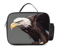 POTSCBVW Eagle - Borsa termica per il pranzo, grande capacità, con fibbia di sicurezza, a prova di perdite, per lavoro, palestra, picnic, viaggi e attività all'aperto