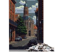 Potsdam Pixel Art Puzzle Impossible 1000Pcs Decorazione Per La Casa. Giochi Rilassamento E Intelligence Per Adulti E Bambini Da 12 Anni 1000pcs (75x50cm)